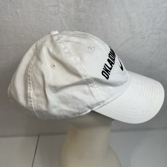 Nike Heritage86 Hat Oklahoma State OSU Adjustable White Golf Casual College - Picture 4 of 14